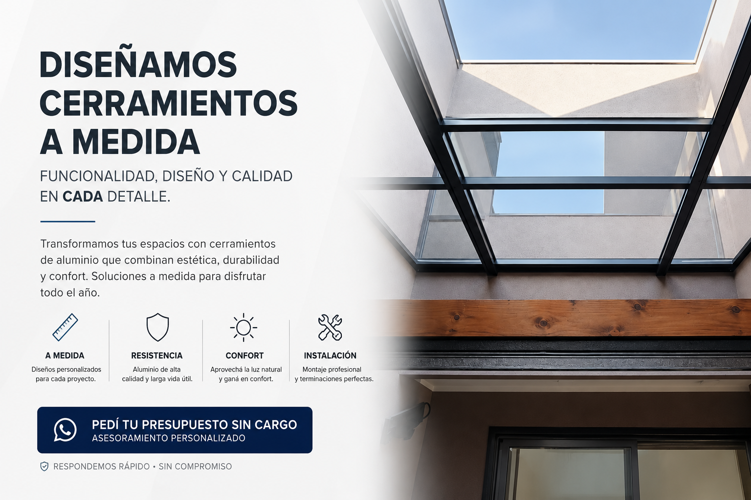 Puertas de aluminio